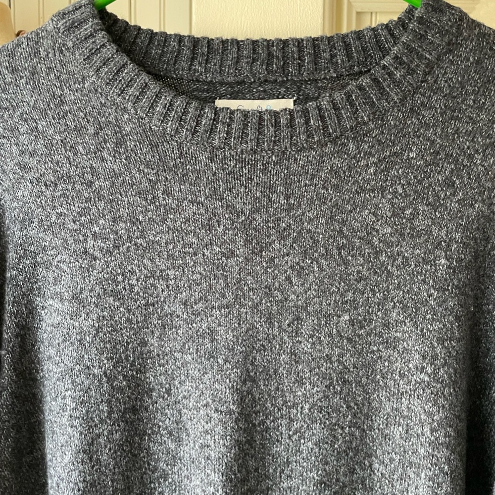 MENS CROFT & BARROW THE EXTRA SOFT SWEATER SIZE LG NWT